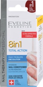 Tratament profesional de unghii 8 în 1 Total Action, 12 ml
