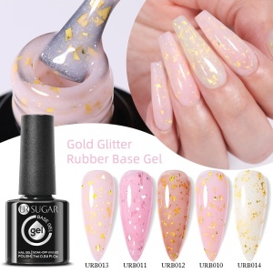 Flakes Rubber Base Gel Ur Sugar 7 ml - URB007 - Img 4