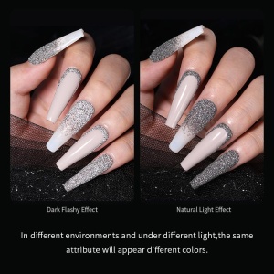 Laser Shining Reflective Nail Powder – BORN PRETTY-4 - Img 6