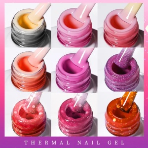 Oja SemipermanentaThermo HEMA Free Born Pretty 10 ml -11 - Img 5