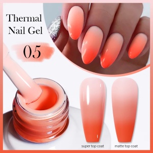 Oja SemipermanentaThermo HEMA Free Born Pretty 10 ml -5