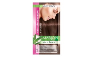 Sampon nuantator 52 Velvet Brownl Blond Marion aloe & keratin 40 ml