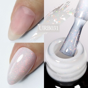 Glitter Rubber Base Gel Ur Sugar 7 ml - URB031
