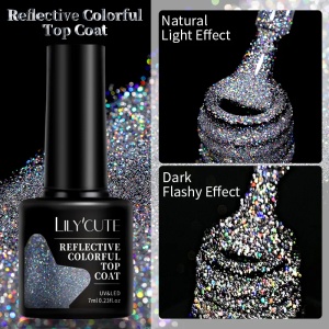 Top Coat Reflective Lily Cute - Img 1