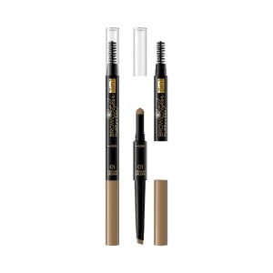 Creion de sprancene 3 in 1 Eveline Cosmetics - 01 medium brown