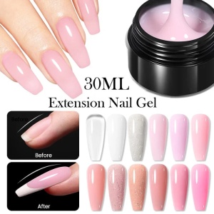 Gel UV Extension Nail Gel Pink Born Pretty 30 ml - EG10 - Img 2
