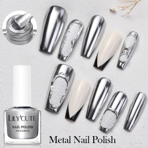 LILYCUTE 7ml Metallic Air Dry – Oja Normală Metalizată