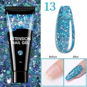 Polygel LILYCUTE Extension Nail Gel Polish 15ml -13