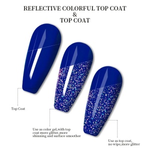 Top Coat Reflective Lily Cute - Img 3