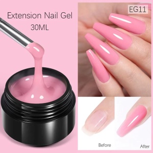 Gel UV HEMA&TPO FREE Extension Nail Gel Pink Born Pretty 30 ml - EG11