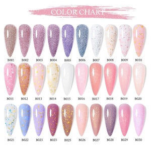 Glitter Rubber Base Gel Ur Sugar 7 ml - URB24