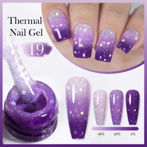 Oja SemipermanentaThermo HEMA Free Born Pretty 10 ml -19 - Img 1