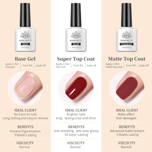 Top Coat Matt Born Pretty 10 ml - Img 1