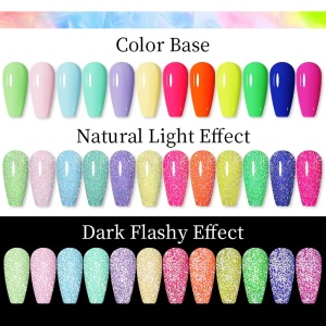Top Coat Reflective Lily Cute - Img 4