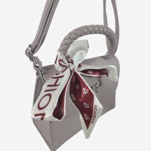 Geanta Crossbody Gri Deschis - Img 3