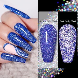 Top Coat Reflective Lily Cute - Img 5
