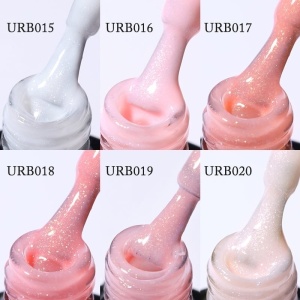 Glitter Rubber Base Gel Ur Sugar 7 ml - URB010 - Img 4