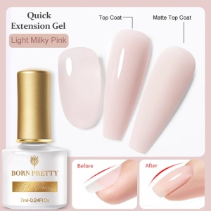 Quick Building Nail Gel Nail Tips Finger Extension Glue Born Pretty 7 ml