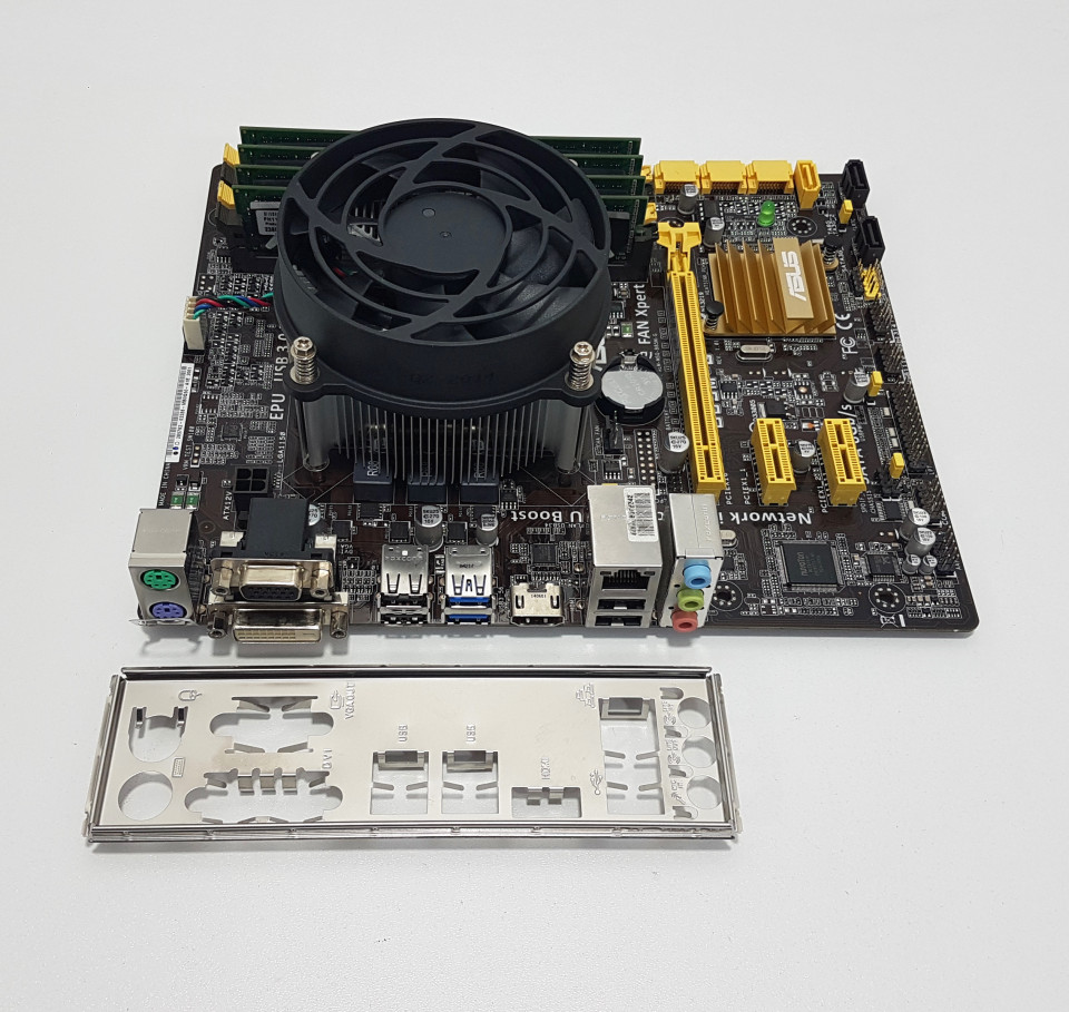 ASUS B85M-G ＋ Core i7-4790 ＋ RAM16GB Placa de baza ASUS B85M-G + procesor Intel Haswell Refresh Core i7