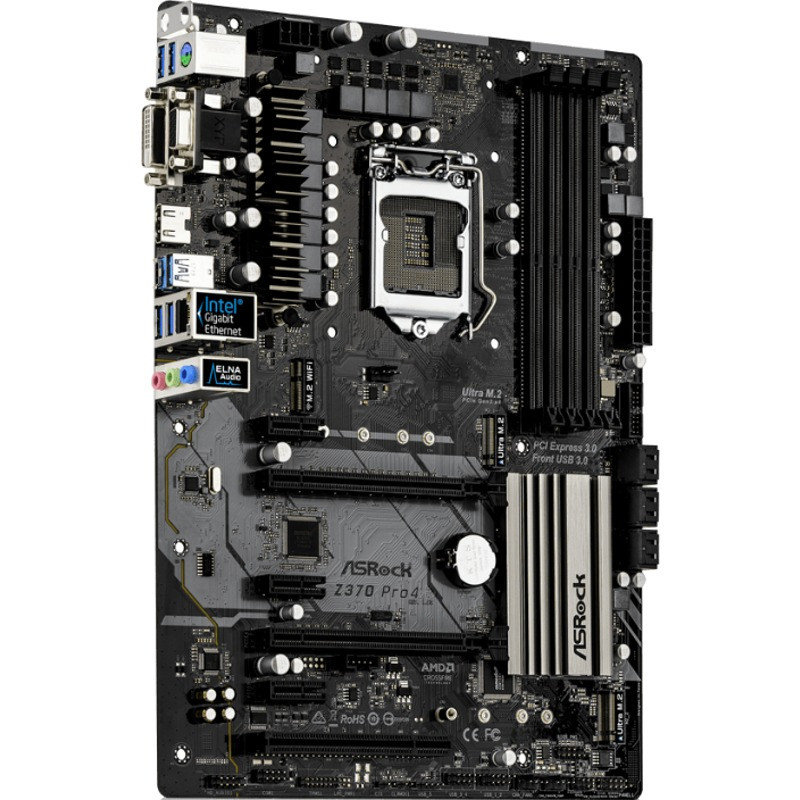 Placa de baza ASRock Z370 PRO4 socket 1151 V2, gen. 8 si 9
