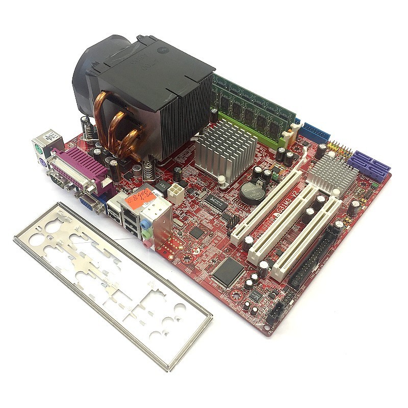 KIT Placa de baza MSI G31M3 V2 + Intel Core 2 Duo E7500 2.93GHz + 4GB DDR2