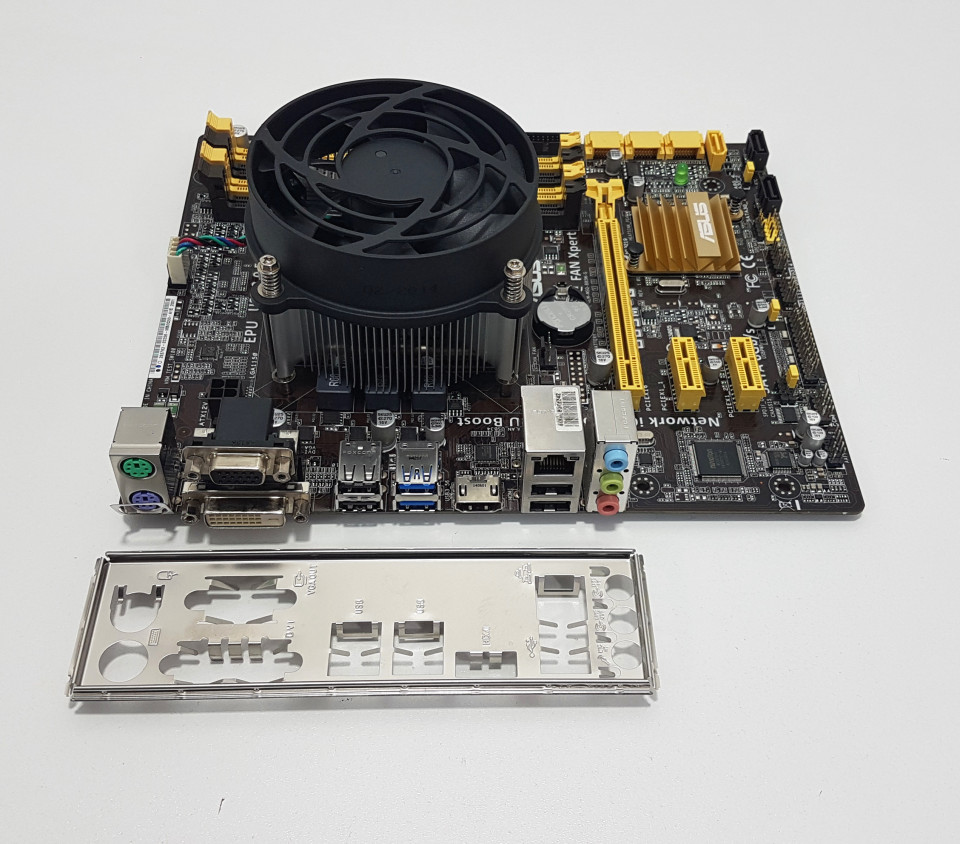 Placa de baza ASUS B85M-G + procesor Intel Haswell Refresh Core i7