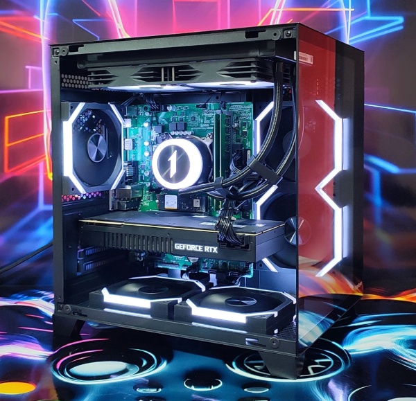 Calculator Gaming Intel Comet Lake Core i7 10700, 32GB DDR4, NVME 512GB + 1TB HDD, video NVIDIA GeForce RTX 2080 8GB GDDR6 256-bit, telecomanda ARGB - Img 2