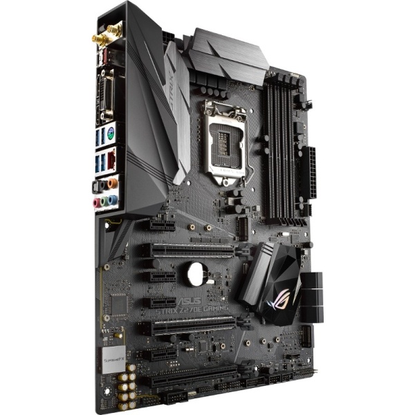 Placa de baza ASUS STRIX Z270E GAMING, socket 1151 V1, generatia 6 si 7, WIFI, Bluetooth