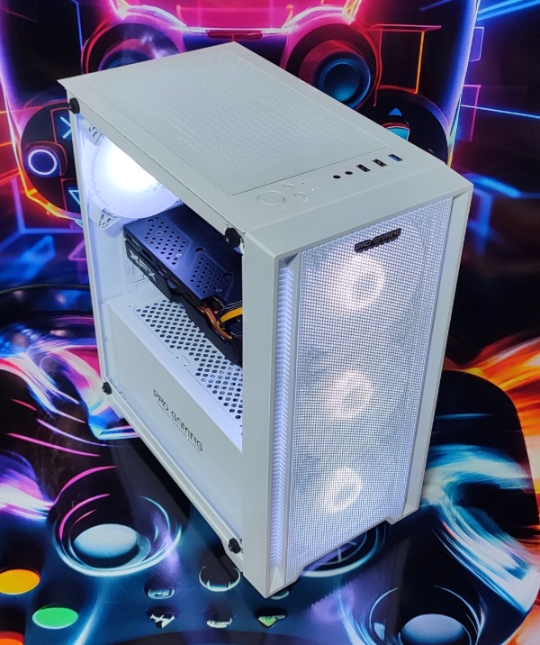 Calculator Gaming Intel Coffee Lake Core i5 8600, 16GB DDR4, SSD NVME 256GB + 500GB HDD, video XFX Radeon RX 580 GTS XXX Edition 8GB GDDR5 256-bit, ARGB - Img 3