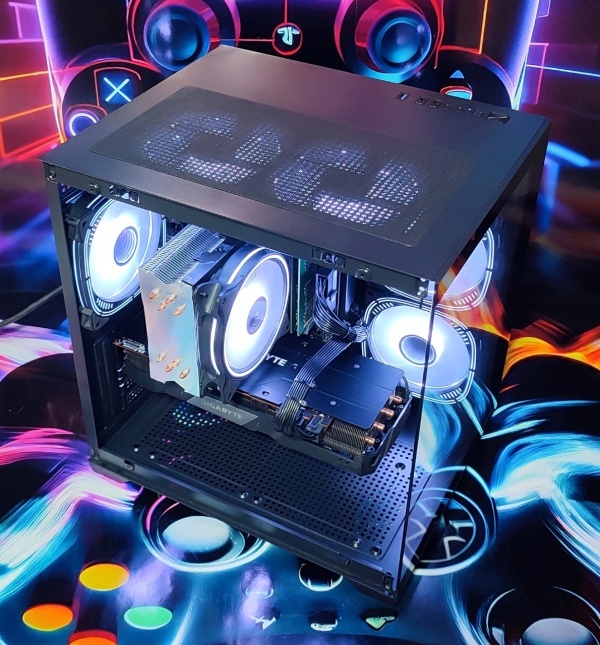 Calculator Gaming Intel Coffee Lake Core i7 9700, 32GB DDR4, SSD NVME 512GB + 1TB HDD, video GIGABYTE AMD Radeon RX 5700 XT GAMING OC 8G, 8GB GDDR6, 256bit, Telecomanda ARGB - Img 3