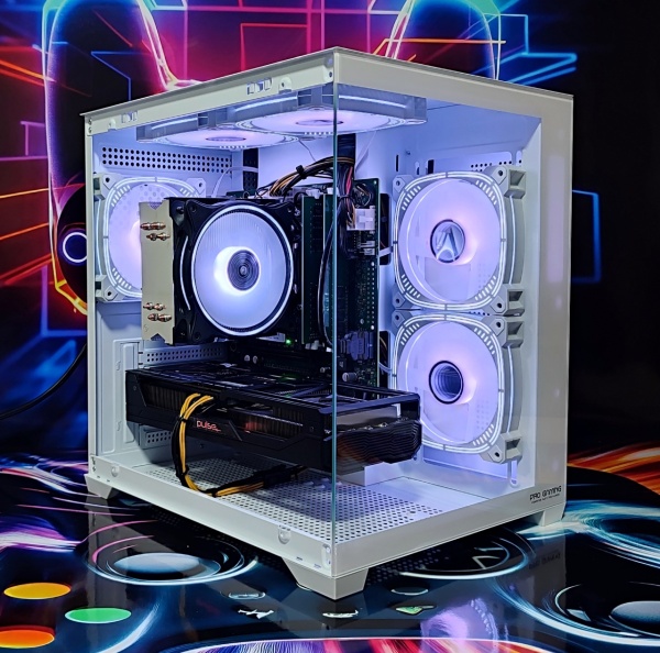 Calculator Gaming Intel Xeon E3-1280 v5 (peste i7 6700) , 32GB DDR4, NVME 512GB + 500GB HDD, video Sapphire Radeon RX Vega56 8G HBM2 PULSE, 2048 bit, telecomanda ARGB