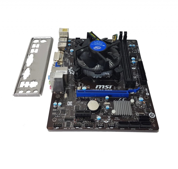 Kit MSI H81M-P33 + Intel Haswell core i3 4130 + cooler
