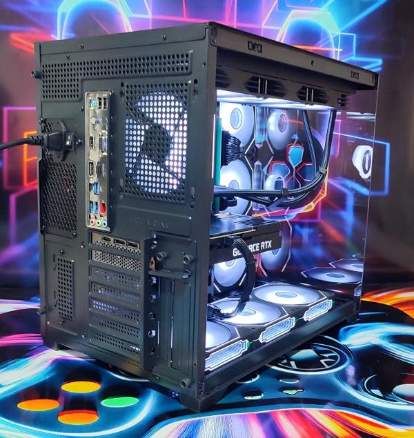 Calculator Gaming Intel Raptor Lake Refresh, Core i7 13700, 32GB DDR4, NVME 1TB + SSD 2TB, video ASUS GeForce RTX 3070 TUF GAMING O8G GDDR6 256-bit, telecomanda ARGB - Img 4