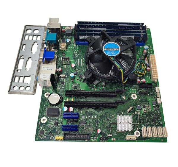 Kit Placa de baza Fujitsu Q87 + procesor Haswell xeon E3-1231 V3(echivalent i7 4770) + + memorie 16GB DDR3 + cooler cupru + tablita spate.