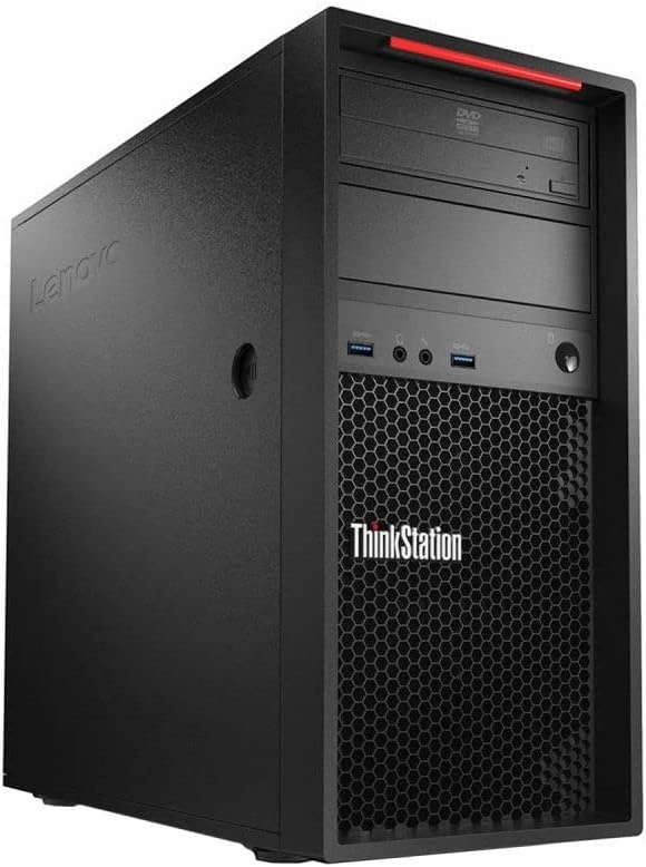 LENOVO Thinkstation P320, Procesor Xeon Kaby Lake E3 1230 V6 ( peste i7-6700), 16GB DDR4, SSD 256GB + HDD 500GB, video AMD Radeon RX 580 8GB DDR5 256-bit, DVD-RW