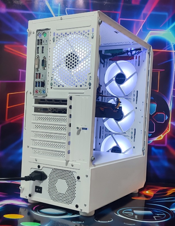 Calculator Gaming Intel Coffee Lake Core i5 8600, 16GB DDR4, SSD NVME 256GB + 500GB HDD, video XFX Radeon RX 580 GTS XXX Edition 8GB GDDR5 256-bit, telecomanda ARGB - Img 5