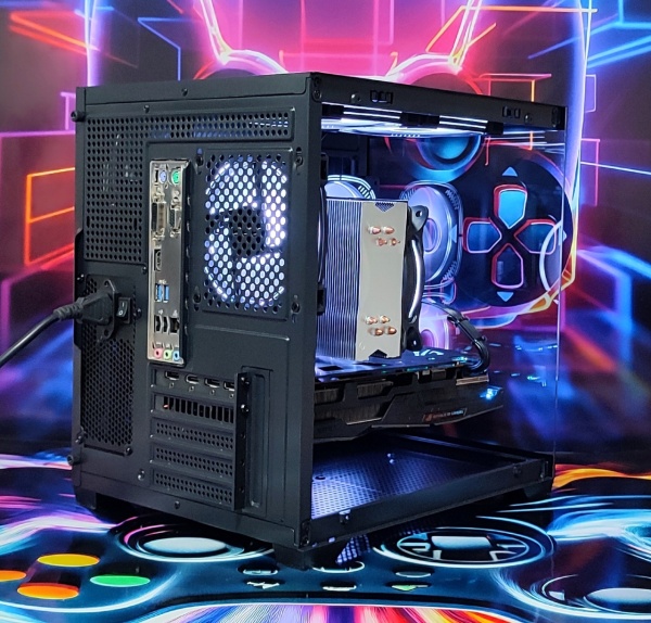 Calculator Gaming Intel Coffee Lake Core i7 9700, 32GB DDR4, SSD NVME 512GB + 1TB HDD, video ASUS Radeon RX 5700 XT ROG STRIX GAMING O8G 8GB GDDR6 256-bit, Telecomanda ARGB - Img 4