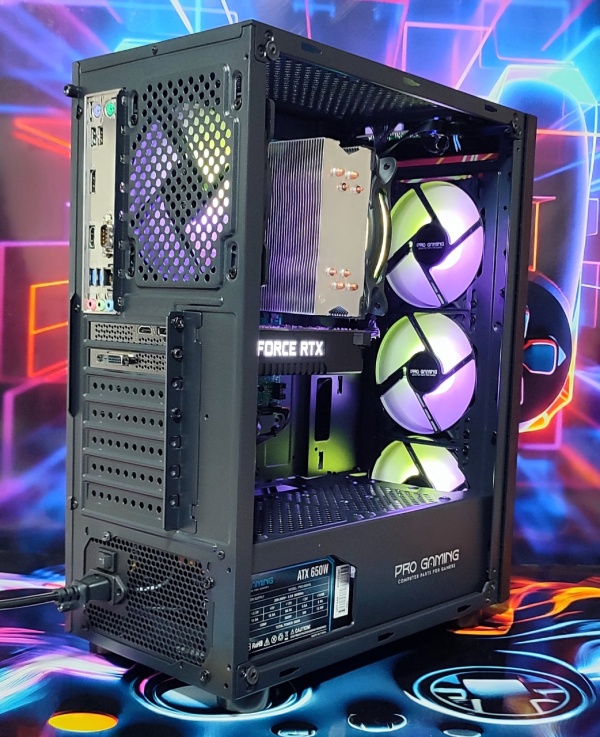 Calculator Gaming Intel Rocket Lake Core i5 10500, 16GB DDR4, NVME 512GB + 1TB HDD, video Nvidia GeForce RTX 2060 SUPER 8 GB GDDR6 256bit - Img 4