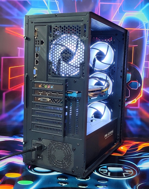 Calculator Gaming Intel Xeon E3-1230 v6 (peste i7 6700) , 16GB DDR4, SSD 512GB + 500GB HDD, placa sunet Creative, video Sapphire Radeon RX 580 NITRO+ 8GB GDDR5 256-bit Special Edition, telecomanda ARGB - Img 4