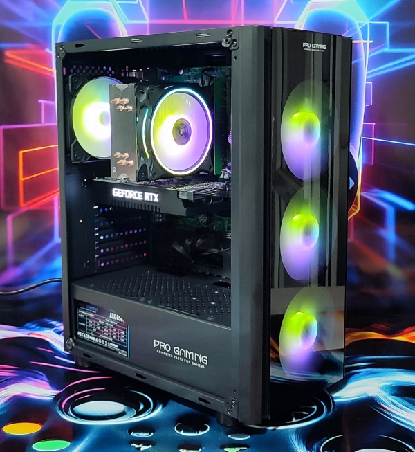 Calculator Gaming Intel Rocket Lake Core i5 10500, 16GB DDR4, NVME 512GB + 1TB HDD, video Nvidia GeForce RTX 2060 SUPER 8 GB GDDR6 256bit - Img 2