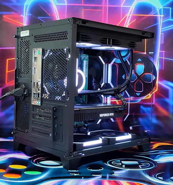 Calculator Gaming Intel Comet Lake Core i7 10700, 32GB DDR4, NVME 512GB + 1TB HDD, video NVIDIA GeForce RTX 2080 8GB GDDR6 256-bit, telecomanda ARGB - Img 4