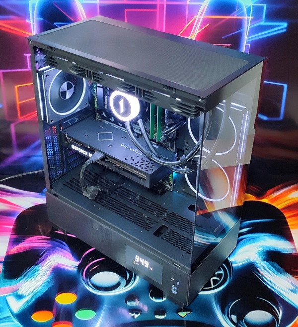 Calculator Gaming AMD Ryzen 7 5800X, 32GB DDR4, NVME 512GB + 1TB SSD, Calculator Gaming AMD Ryzen 7 5800X, 32GB DDR4, NVME 512GB + 1TB SSD, video Nvidia GeForce RTX 3070 8GB GDDR6 256 bit, Telecomanda ARGB - Img 3