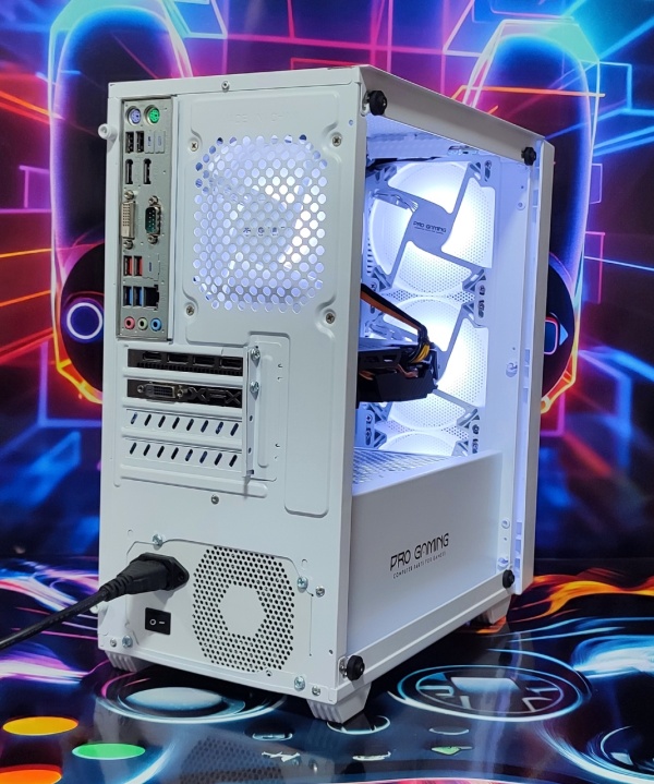 Calculator Gaming Intel Coffee Lake Core i5 8600, 16GB DDR4, SSD NVME 256GB + 500GB HDD, video XFX Radeon RX 580 GTS XXX Edition 8GB GDDR5 256-bit, ARGB - Img 4