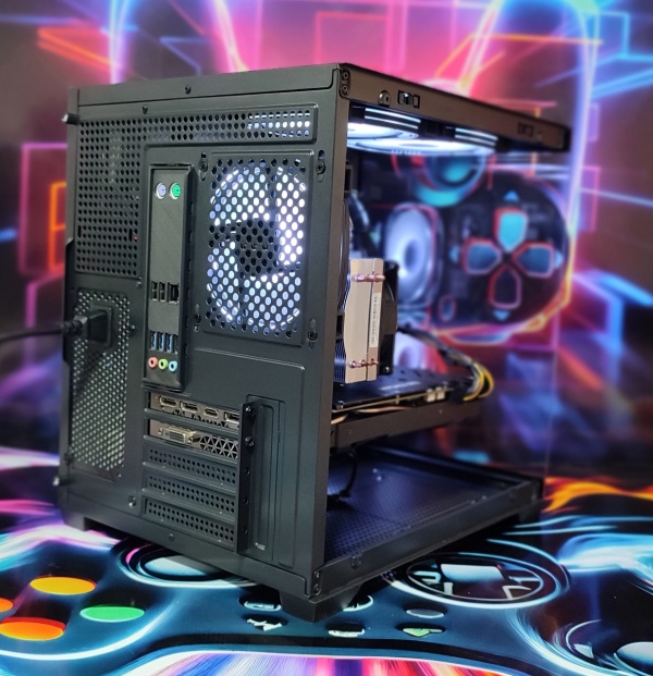 Calculator Gaming Xeon E5-2697 V3( PESTE i7 9700) , 32GB DDR4, SSD 512GB + 1TB HDD, video video NVidia GeForce GTX 1070 8GB GDDR5 256-bit, Telecomanda ARGB - Img 4