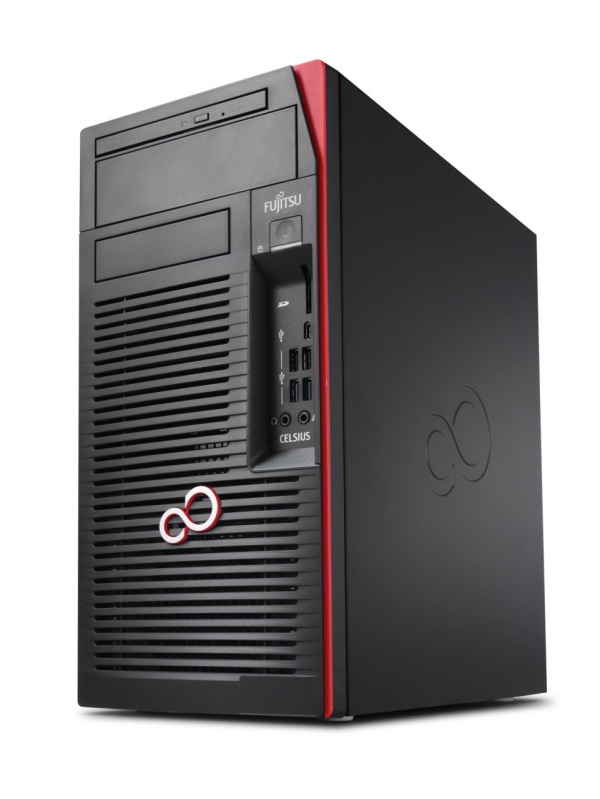 Fujitsu Celsius W570n, Procesor Xeon Intel Skylake 1230 V5 (i7-6700), 16GB DDR4, SSD NVME 256GB + HDD 1TB, video HP Quadro K620 DDR3 2GB 128-bit, DVD-RW