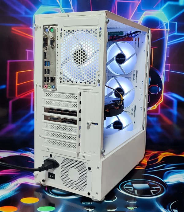 Calculator Gaming Intel i7 6700, 16GB DDR4, SSD 512GB + 500GB HDD, video XFX Radeon RX 580 GTS XXX Edition 8GB GDDR5 256-bit, telecomanda ARGB - Img 4