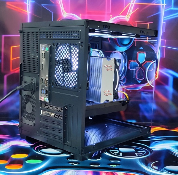 Calculator Gaming Intel Rocket Lake Core i5 10500, 16GB DDR4, NVME 512GB + 1TB HDD, video PNY GeForce GTX 1070 8GB GDDR5 256-bit, telecomanda ARGB - Img 4