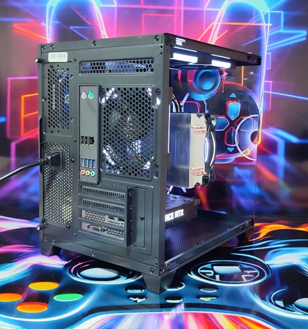Calculator Gaming Xeon E5-2697 V3( PESTE i7 9700) , 32GB DDR4, SSD 512GB + 1TB HDD, video NVidia GeForce RTX 2060 SUPER 8GB GDDR6 256-bit, Telecomanda ARGB - Img 5