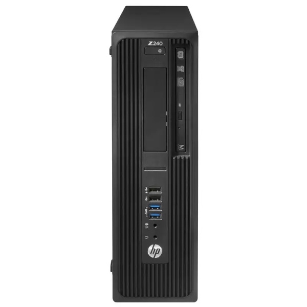 Workstation HP Z240 SFF, Intel Kaby Lake Xeon E3-1230 V6 (peste i7 6700), 16GB DDR4, SSD NVME 256GB + HDD 500GB, video NVIDIA NVS 310 1GB, DVD-RW - Img 2
