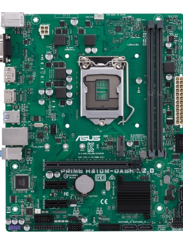 Placa de baza ASUS PRIME H310M-DASH R2.0 , slot M2, socket 1151 v2